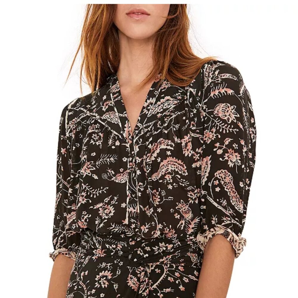 NEW ba&sh 'Caia' Blouse - Size 3 / Large